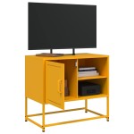 vidaXL Dulap TV, galben muștar, 68x39x60,5 cm, oțel
