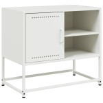 vidaXL Dulap TV, alb, 68x39x60,5 cm, oțel
