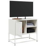 vidaXL Dulap TV, alb, 68x39x60,5 cm, oțel