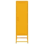 vidaXL Dulap înalt, galben muștar, 36x39x123 cm, oțel vidaXL Dulap înalt, galben muștar, 36x39x123 cm, oțel