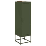 vidaXL Dulap înalt verde măslină 36x39x123 cm oțel vidaXL Dulap înalt verde măslină 36x39x123 cm oțel