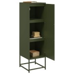 vidaXL Dulap înalt verde măslină 36x39x123 cm oțel vidaXL Dulap înalt verde măslină 36x39x123 cm oțel