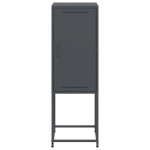 vidaXL Dulap înalt, antracit, 36x39x107 cm, oțel vidaXL Dulap înalt, antracit, 36x39x107 cm, oțel