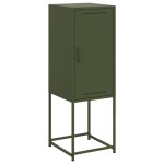 vidaXL Dulap înalt verde măslină 36x39x107 cm oțel vidaXL Dulap înalt verde măslină 36x39x107 cm oțel
