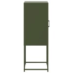 vidaXL Dulap înalt verde măslină 36x39x107 cm oțel vidaXL Dulap înalt verde măslină 36x39x107 cm oțel