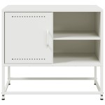 vidaXL Dulap TV, verde măsliniu, 100,5x39x60,5 cm, oțel vidaXL Dulap TV, verde măsliniu, 100,5x39x60,5 cm, oțel