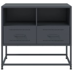vidaXL Dulap TV, antracit, 68x39x60,5 cm, oțel