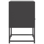 vidaXL Noptiere, 2 buc., negru, 36x39x60,5 cm, oțel vidaXL Noptiere, 2 buc., negru, 36x39x60,5 cm, oțel