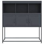 vidaXL Dulap, antracit, 100,5x39x107 cm, oțel