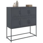 vidaXL Dulap, antracit, 100,5x39x107 cm, oțel