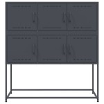 vidaXL Dulap, antracit, 100,5x39x107 cm, oțel