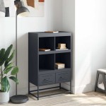 vidaXL Dulap înalt, antracit, 68x39x111,5 cm, oțel vidaXL Dulap înalt, antracit, 68x39x111,5 cm, oțel