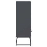 vidaXL Dulap înalt, antracit, 68x39x111,5 cm, oțel vidaXL Dulap înalt, antracit, 68x39x111,5 cm, oțel