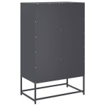 vidaXL Dulap înalt, antracit, 68x39x111,5 cm, oțel vidaXL Dulap înalt, antracit, 68x39x111,5 cm, oțel