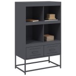 vidaXL Dulap înalt, antracit, 68x39x111,5 cm, oțel vidaXL Dulap înalt, antracit, 68x39x111,5 cm, oțel