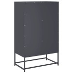 vidaXL Dulap înalt, antracit, 68x39x111,5 cm, oțel vidaXL Dulap înalt, antracit, 68x39x111,5 cm, oțel