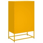 vidaXL Dulap înalt, galben muștar, 68x39x111,5 cm, oțel vidaXL Dulap înalt, galben muștar, 68x39x111,5 cm, oțel