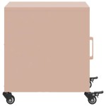 vidaXL Noptiere, 2 buc., roz, 36x39x43,5 cm, oțel vidaXL Noptiere, 2 buc., roz, 36x39x43,5 cm, oțel