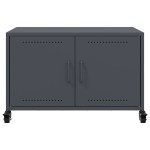 vidaXL Dulap TV, antracit, 68x39x43,5 cm, oțel