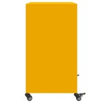 vidaXL Dulap, galben muștar, 68x39x72 cm, oțel vidaXL Dulap, galben muștar, 68x39x72 cm, oțel