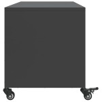 vidaXL Dulap TV, negru, 100,5x39x43,5 cm, oțel