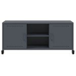 vidaXL Dulap TV, antracit, 100,5x39x43,5 cm, oțel
