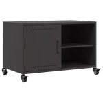 vidaXL Dulap TV, negru, 68x39x43,5 cm, oțel