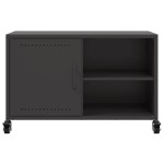 vidaXL Dulap TV, negru, 68x39x43,5 cm, oțel