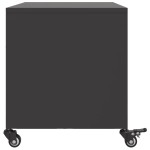 vidaXL Dulap TV, negru, 68x39x43,5 cm, oțel