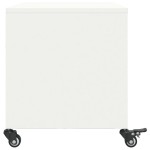 vidaXL Dulap TV, alb, 68x39x43,5 cm, oțel vidaXL Dulap TV, alb, 68x39x43,5 cm, oțel