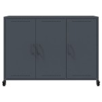 vidaXL Dulap, antracit, 100,5x39x72 cm, oțel