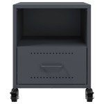 vidaXL Noptiere, 2 buc., antracit, 36x39x43,5 cm, oțel vidaXL Noptiere, 2 buc., antracit, 36x39x43,5 cm, oțel