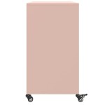 vidaXL Dulap, roz, 100,5x39x72 cm, oțel vidaXL Dulap, roz, 100,5x39x72 cm, oțel