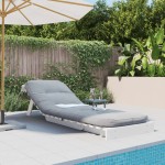 vidaXL Canapea futon cu saltea, alb, 70x206x11 cm, lemn masiv de pin vidaXL Canapea futon cu saltea, alb, 70x206x11 cm, lemn masiv de pin