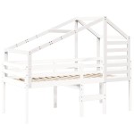 vidaXL Acoperiș Pat Copii 188x97x113 cm Lemn Mass Pin vidaXL Acoperiș Pat Copii 188x97x113 cm Lemn Mass Pin