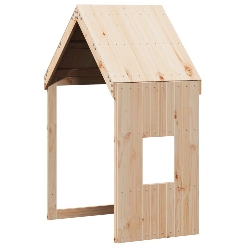 vidaXL Acoperiș Pat Copii 60x89x134,5 cm Lemn Mass Pin