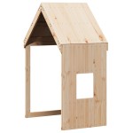 vidaXL Acoperiș Pat Copii 60x89x134,5 cm Lemn Mass Pin vidaXL Acoperiș Pat Copii 60x89x134,5 cm Lemn Mass Pin