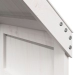 vidaXL Acoperiș Pat Copii, alb, 60x99x139,5 cm Lemn Mass Pin vidaXL Acoperiș Pat Copii, alb, 60x99x139,5 cm Lemn Mass Pin