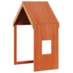 vidaXL Acoperiș Pat Copii, maro, 60x99x139,5 cm Lemn Mass Pin vidaXL Acoperiș Pat Copii, maro, 60x99x139,5 cm Lemn Mass Pin