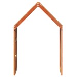 vidaXL Acoperiș Pat Copii, maro, 55x99x139,5 cm Lemn Mass Pin vidaXL Acoperiș Pat Copii, maro, 55x99x139,5 cm Lemn Mass Pin