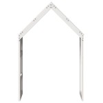 vidaXL Acoperiș pat de copii, alb, 55x84x132 cm, lemn masiv de pin vidaXL Acoperiș pat de copii, alb, 55x84x132 cm, lemn masiv de pin