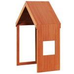 vidaXL Acoperiș Pat Copii, maro, 55x84x132 cm Lemn Mass Pin vidaXL Acoperiș Pat Copii, maro, 55x84x132 cm Lemn Mass Pin