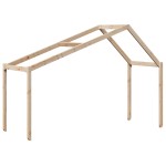 vidaXL Acoperiș Pat Copii 213x95,5x144,5 cm Lemn Mass Pin vidaXL Acoperiș Pat Copii 213x95,5x144,5 cm Lemn Mass Pin
