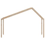 vidaXL Acoperiș Pat Copii 213x85,5x144,5 cm Lemn Mass Pin vidaXL Acoperiș Pat Copii 213x85,5x144,5 cm Lemn Mass Pin