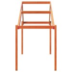 vidaXL Acoperiș Pat Copii, maro, 213x85,5x144,5 cm Lemn Mass Pin