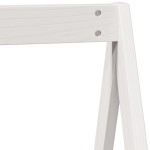 vidaXL Acoperiș Pat Copii, alb, 209x95,5x88 cm Lemn Mass Pin vidaXL Acoperiș Pat Copii, alb, 209x95,5x88 cm Lemn Mass Pin