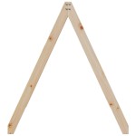 vidaXL Acoperiș pat de copii, 199x95,5x88 cm, lemn masiv de pin vidaXL Acoperiș pat de copii, 199x95,5x88 cm, lemn masiv de pin