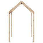 vidaXL Acoperiș pat de copii, 217x85,5x154 cm, lemn masiv de pin