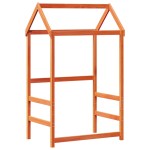 vidaXL Acoperiș Pat Copii, maro, 108x70x176,5 cm Lemn Mass Pin vidaXL Acoperiș Pat Copii, maro, 108x70x176,5 cm Lemn Mass Pin