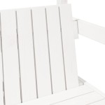 vidaXL Banchetă cu acoperiș, alb, 117,5x70x176,5 cm, lemn masiv pin vidaXL Banchetă cu acoperiș, alb, 117,5x70x176,5 cm, lemn masiv pin